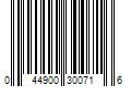 Barcode Image for UPC code 044900300716