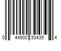 Barcode Image for UPC code 044900304394