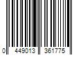 Barcode Image for UPC code 0449013361775