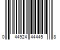 Barcode Image for UPC code 044924444458