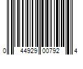 Barcode Image for UPC code 044929007924