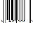 Barcode Image for UPC code 044932000073