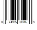 Barcode Image for UPC code 044935000063