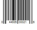 Barcode Image for UPC code 044935000216