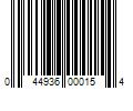 Barcode Image for UPC code 044936000154