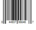 Barcode Image for UPC code 044937998467