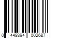 Barcode Image for UPC code 0449394002687