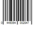 Barcode Image for UPC code 0449394002847