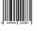 Barcode Image for UPC code 0449394002861