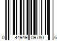 Barcode Image for UPC code 044949097806