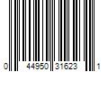 Barcode Image for UPC code 044950316231