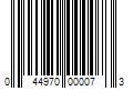 Barcode Image for UPC code 044970000073