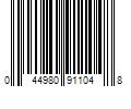 Barcode Image for UPC code 044980911048