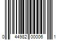 Barcode Image for UPC code 044982000061