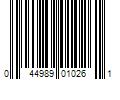 Barcode Image for UPC code 044989010261