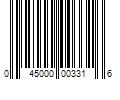 Barcode Image for UPC code 045000003316