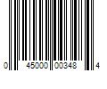 Barcode Image for UPC code 045000003484