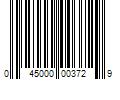 Barcode Image for UPC code 045000003729