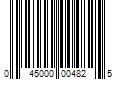 Barcode Image for UPC code 045000004825