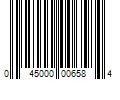 Barcode Image for UPC code 045000006584