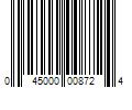 Barcode Image for UPC code 045000008724