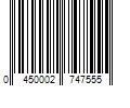 Barcode Image for UPC code 0450002747555