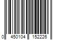 Barcode Image for UPC code 045010415222389