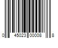 Barcode Image for UPC code 045023000088