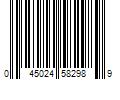 Barcode Image for UPC code 045024582989