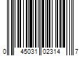 Barcode Image for UPC code 045031023147