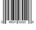 Barcode Image for UPC code 045031030206