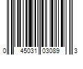 Barcode Image for UPC code 045031030893