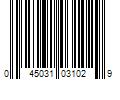 Barcode Image for UPC code 045031031029