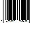 Barcode Image for UPC code 0450367002498