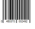 Barcode Image for UPC code 0450370002492