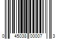 Barcode Image for UPC code 045038000073