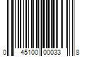 Barcode Image for UPC code 045100000338