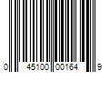 Barcode Image for UPC code 045100001649