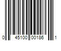 Barcode Image for UPC code 045100001861