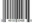 Barcode Image for UPC code 045100004855