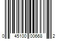 Barcode Image for UPC code 045100006682