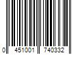 Barcode Image for UPC code 0451001740332