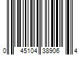 Barcode Image for UPC code 045104389064