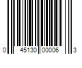 Barcode Image for UPC code 045130000063