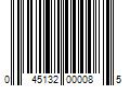 Barcode Image for UPC code 045132000085