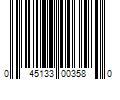 Barcode Image for UPC code 045133003580