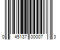 Barcode Image for UPC code 045137000073