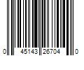 Barcode Image for UPC code 045143267040