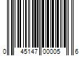 Barcode Image for UPC code 045147000056