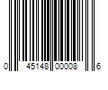 Barcode Image for UPC code 045148000086